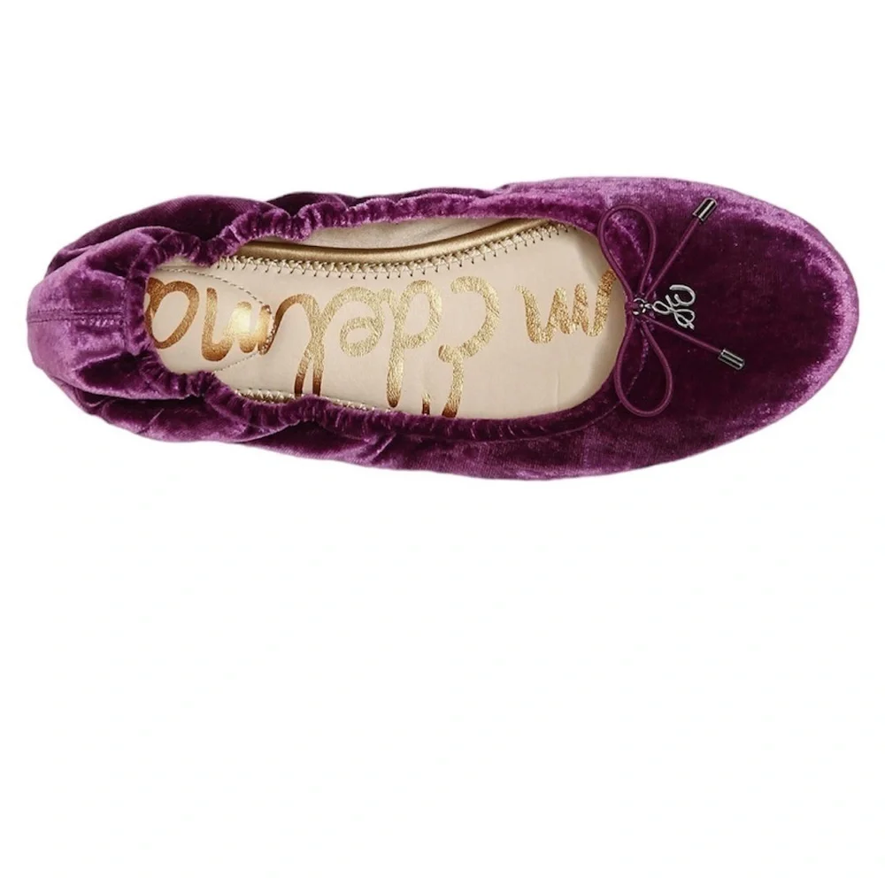 SAM EDELMAN Deep Orchid Felicia Flat